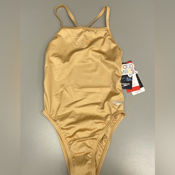 Speedo Solid T-Back 1 PC Swimsuit - Picture 3 of 9